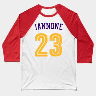 Lakers LA Basketball Baseball T-Shirt